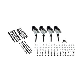 TRIPP LITE TRIPPLITE 18U Rack Enclosure Server Cabinet 33 Deep w/ Doors & Sides Rack cabinet Black 18U 19 (SR18UB)