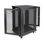 TRIPP LITE TRIPPLITE SmartRack 18U Mid-Depth Half-Height Rack Enclosure (SR18UB)