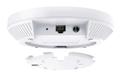 TP-LINK AX1800 Ceiling Mount Dual-Band Wi-Fi 6 Access Point  PORT:1x Gigabit RJ45 Port SPEED:574Mbps at  2.4 GHz + 1201 Mbps at 5 GHz FEATURE: 802.3at POE and 12V DC (Power Adapter is not included),   2xIntern (EAP613)
