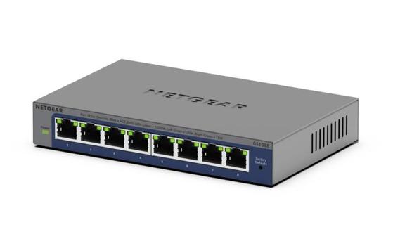 NETGEAR 8PT GIGABIT PLUS SWITCH GS108E (GS108E-400EUS)