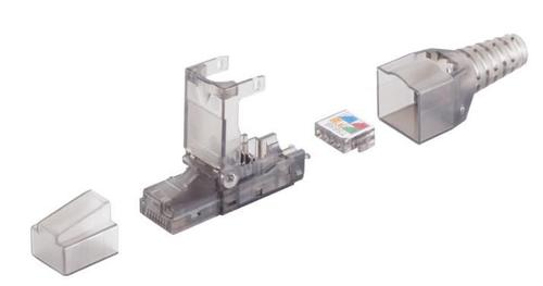 MICROCONNECT Tool-free RJ45 CAT6A connector (KON521TL)