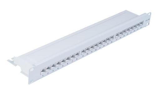 MICROCONNECT CAT6a 24 port 19"" Patch Panel, (PP-023)