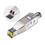 STARTECH GIGABIT FIBER TO RJ45 ETHERNET POE MEDIA CONVERTER DONGLE SMF/M ACCS