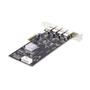 STARTECH 4-PORT USB-A PCIE CARD 5GBPS - 4X USB CONTROLLERS PCI EXPRESS C CTLR (P5Q4A-USB-CARD)