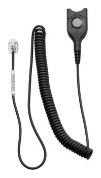 EPOS SENNHEISER GN 8000/8210 Amplifier Cable: EasyDisconnect to 6P4C Modular Plug (1000856)