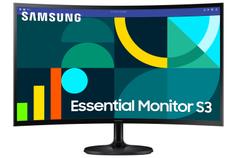 Samsung 27" skjerm 27D364 1920x1080 VA, 100hz, 4ms, 1800R. HDMI/VGA
