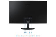 Samsung 27" skjerm 27D364 1920x1080 VA, 100hz, 4ms, 1800R. HDMI/VGA (LS27D364GAUXEN)