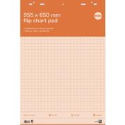 RHINO flipoverpapir 70g kvadreret/blank 93x68cm
