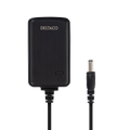 DELTACO power supply, 100-240 V to 12V 2A, black