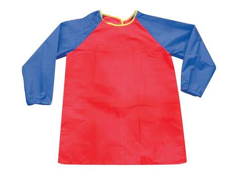 PLAYBOX Maleforkle PLAYBOX 3-5 år 57cm rød/blå (2180004)