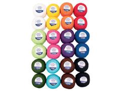 PLAYBOX Heklegarn PLAYBOX 20g 24 farger ass