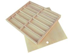 PLAYBOX Eske PLAYBOX med lokk 6 rom