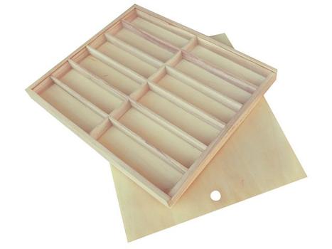 PLAYBOX Eske PLAYBOX med lokk 6 rom (2470380)