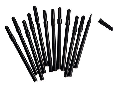 PLAYBOX Tusj  PLAYBOX sort fiber (12) (2471438)