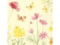 DUNI Serviett DUNI 3L 33cm Poppy field (50)