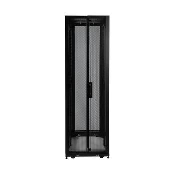 TRIPP LITE 42U Rack Enclosure Server Cabinet Doors No Sides 3000lb Capacity - Rack skåp - svart - 42U - 19" (SR42UBEXP)