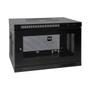 TRIPP LITE 9U Wall Mount Rack Enclosure Server Cabinet w/ Door & Side Panels - Rack skåp - väggmontering - svart - 9U - 19"