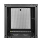 TRIPP LITE 12U Wall Mount Rack Enclosure Server Cabinet w/ Door & Side Panels - Rack skåp - väggmontering - svart - 12U - 19" (SRW12U)