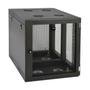 TRIPP LITE 12U Wall Mount Rack Enclosure Server Cabinet Side Mount Wallmount - Rack skåp - väggmontering - svart - 12U - 19"