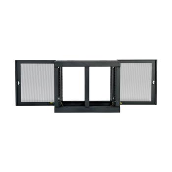 TRIPP LITE 12U Wall Mount Rack Enclosure Server Cabinet Side Mount Wallmount - Rack skåp - väggmontering - svart - 12U - 19" (SRW12UHD)