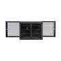 TRIPP LITE 12U Wall Mount Rack Enclosure Server Cabinet Side Mount Wallmount - Rack skåp - väggmontering - svart - 12U - 19" (SRW12UHD)