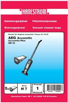 HANESTRÖM Dammsugarpåsar AEG ACCURETTE (H7)