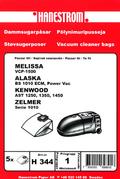 HANESTRÖM Dammsugarpåsar MELISSA VCP 1500
