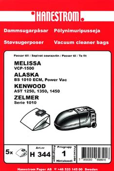 HANESTRÖM Dammsugarpåsar MELISSA VCP 1500 (H344)