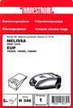 HANESTRÖM Dammsugarpåsar MELISSA VCH1210,EUP100AS/AE/AH