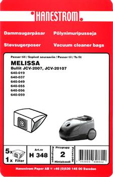 HANESTRÖM Dammsugarpåsar MELISSA BULLIT (H348)