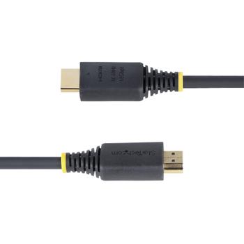 STARTECH StarTech.com 1.6ft (50cm) Premium Certified High Speed HDMI Cable, 4K60Hz - Premium Highspeed - HDMI-Kabel mit Ethernet - HDMI männlich zu HDMI männlich - 50 cm - Schwarz - passiv, Support von 4K 60 H (HDMI2-CABLE-4K60-50C)
