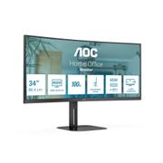 AOC CU34V5C/BK 34inch monitor HDMI DP USB