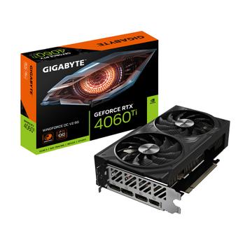 GIGABYTE GeForce RTX 4060 Ti WINDFORCE OC V2 8G (GV-N406TWF2OCV2-8GD)