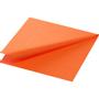 DUNI Kaffeserviet, Duni, 2-lags, 1/4 fold, 24x24cm, sun orange, nyfiber