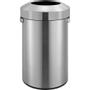 EKO Affaldsspand,  EKO Urban, stål mat, rustfrit stål, 60 l, med plast inderspand,  fingeraftryksfri
