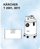 HANESTRÖM Dust bag Kärcher T 2001 & 3011- 10 pack (40015)