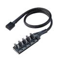 AKASA FLEXA FP5H, 5 Fan PWM Splitter Hub Cable, 1 to 5