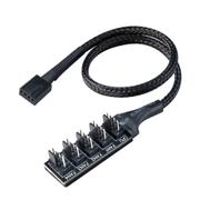 AKASA FLEXA FP5H, 5 Fan PWM Splitter Hub Cable, 1 to 5