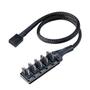 AKASA FLEXA FP5H, 5 Fan PWM Splitter Hub Cable, 1 to 5