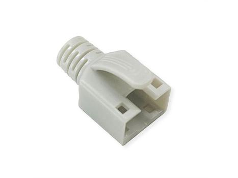 ROLINE Kink Protection Hood for RJ45, for 21.17.30, 95, 10 pcs, grey (21.17.3096)