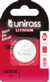 UNIROSS Lithium Button CR2450 3V - BL1