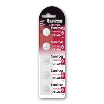 UNIROSS Lithium Button CR1620 3V - SP5 (U5CR1620)