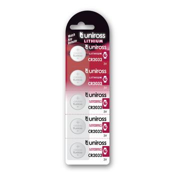 UNIROSS Lithium Button CR2032 3V - SP5 (U5CR2032)