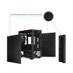 CHIEFTEC Pro Mini AZ-01B-OP - MT - mini ATX - ingen strömförsörjning (ATX) - svart - USB/ljud (AZ-01B-OP)