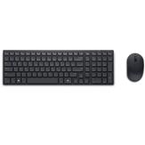 DELL Silent Keyboard and Mouse - (KM555-BLK-GER)