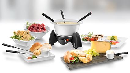 UNOLD FONDUE SET - fonduegryde - sor (48615)