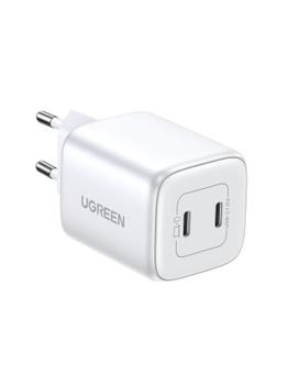 UGREEN Nexode GaN 45W Dual USB-C PD Charger - White (15327)
