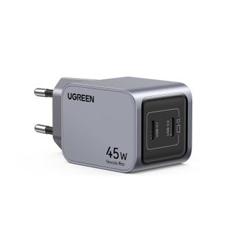 UGREEN Nexode Pro 45w Dual Usb-C Gan Fast Charger - Black (35008)