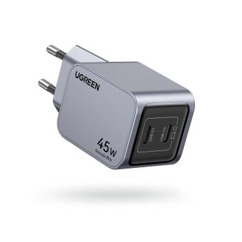UGREEN Nexode Pro 45W Dual USB-C GaN Fast Charger EU gray (35008)