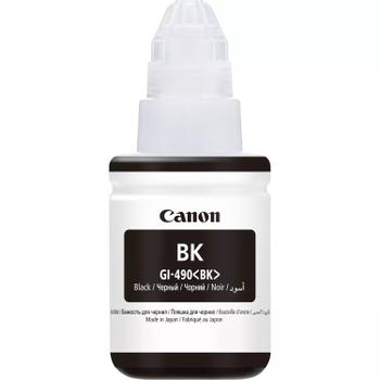 CANON n GI 490 PGBK - 135 ml - black - original - ink refill - for PIXMA G1400, G1410, G1411, G2400, G2410, G3400, G3411, G3415, G4400, G4411 (0663C001)